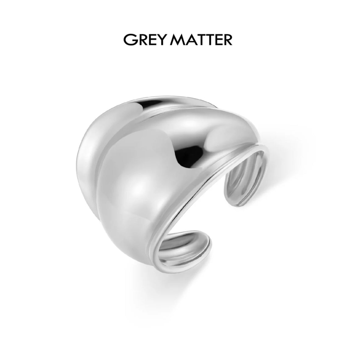 Asymmetrical split ring