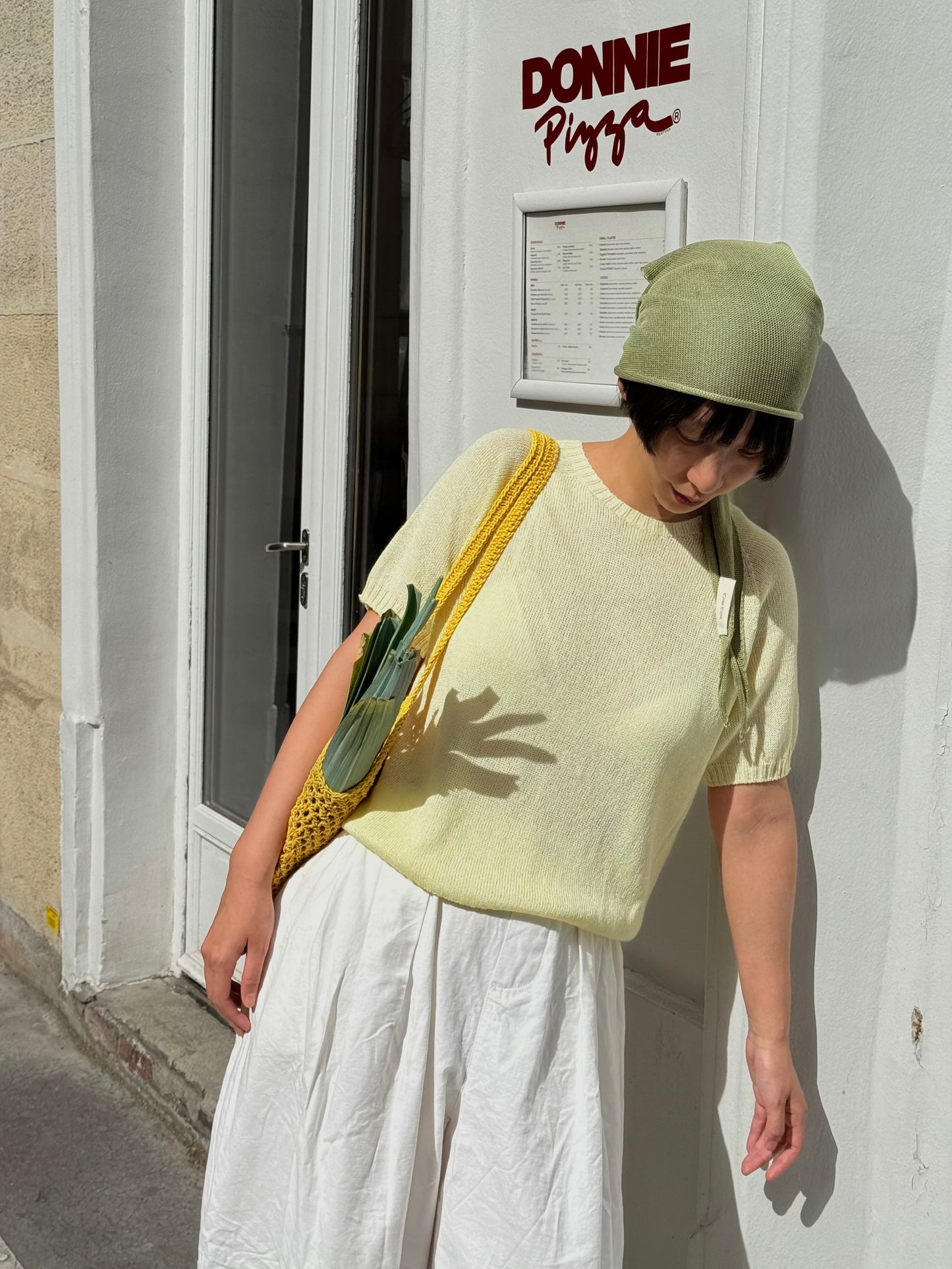 Paper-Silk Lightknit Short-sleeve