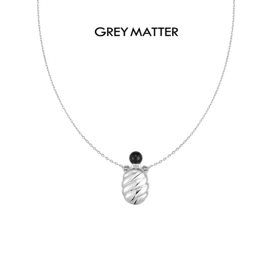 Perfume bottle necklace