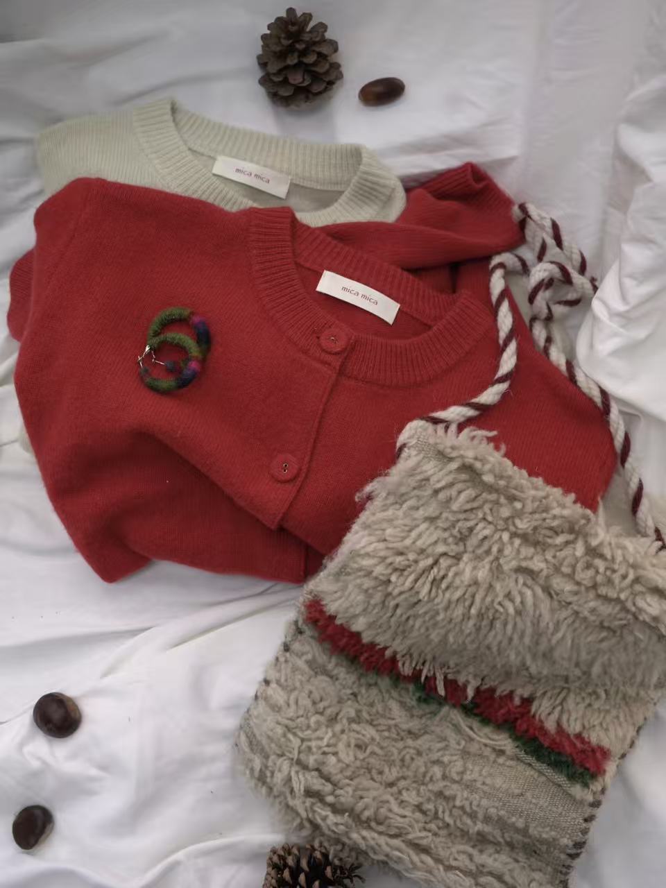 Yak hair handmade bag