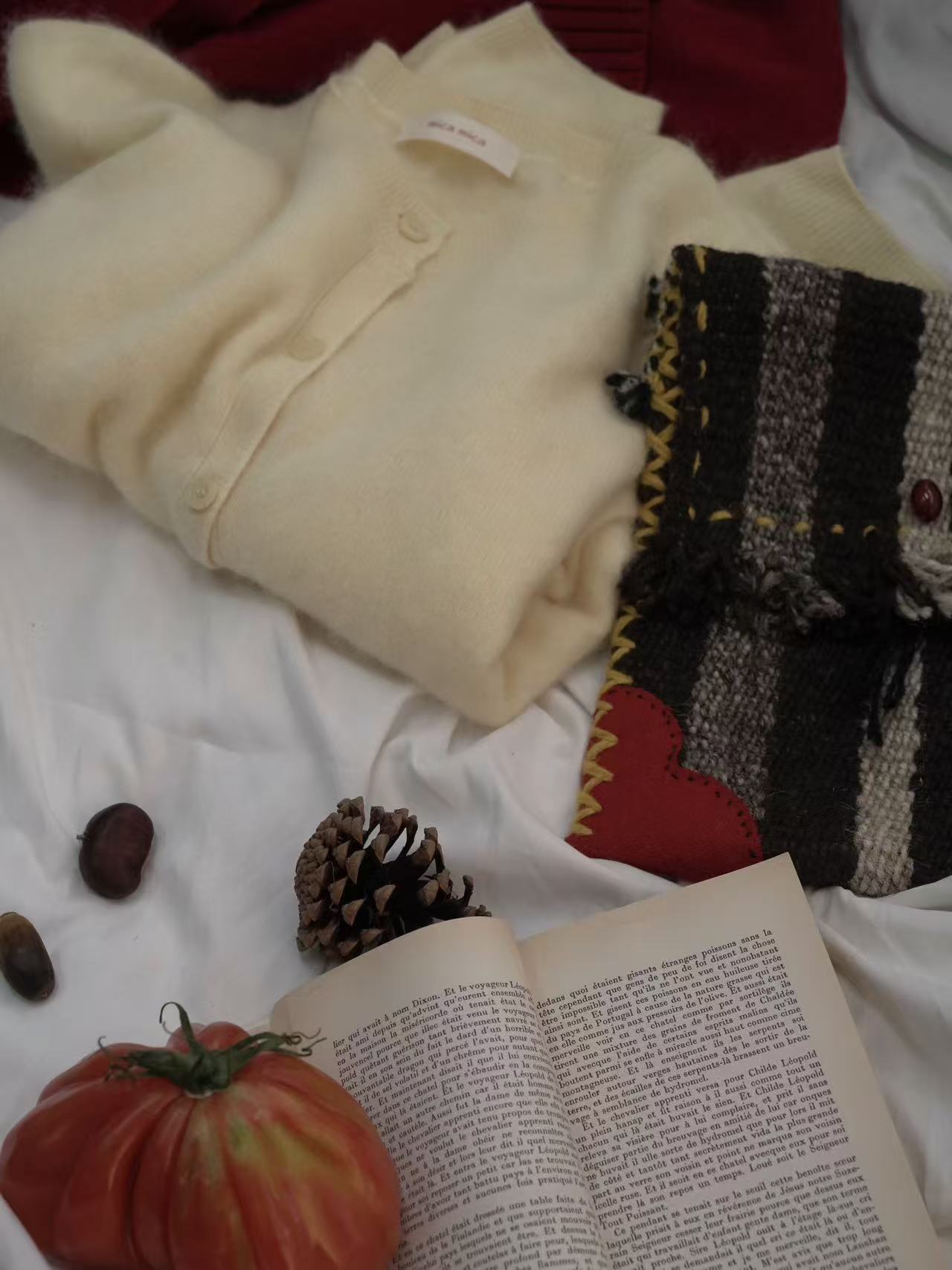 Yak hair handmade bag