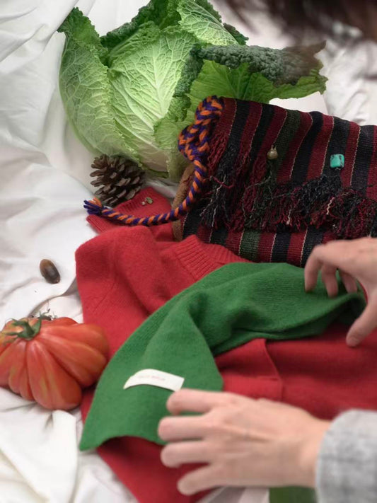 Yak hair handmade bag