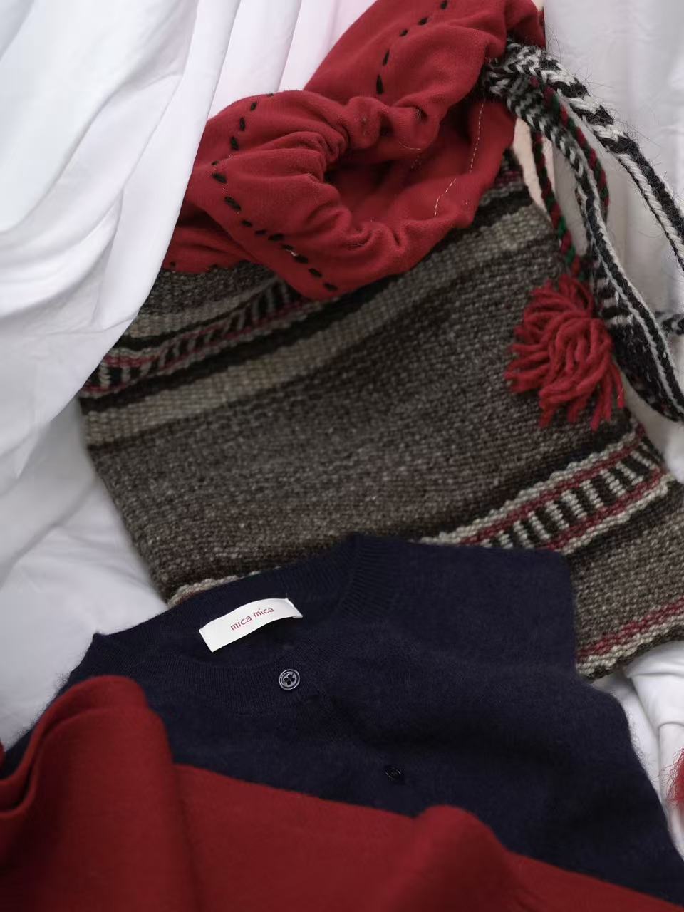 Yak hair handmade bag