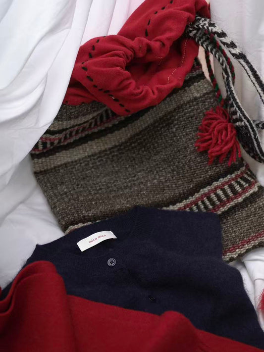 Yak hair handmade bag