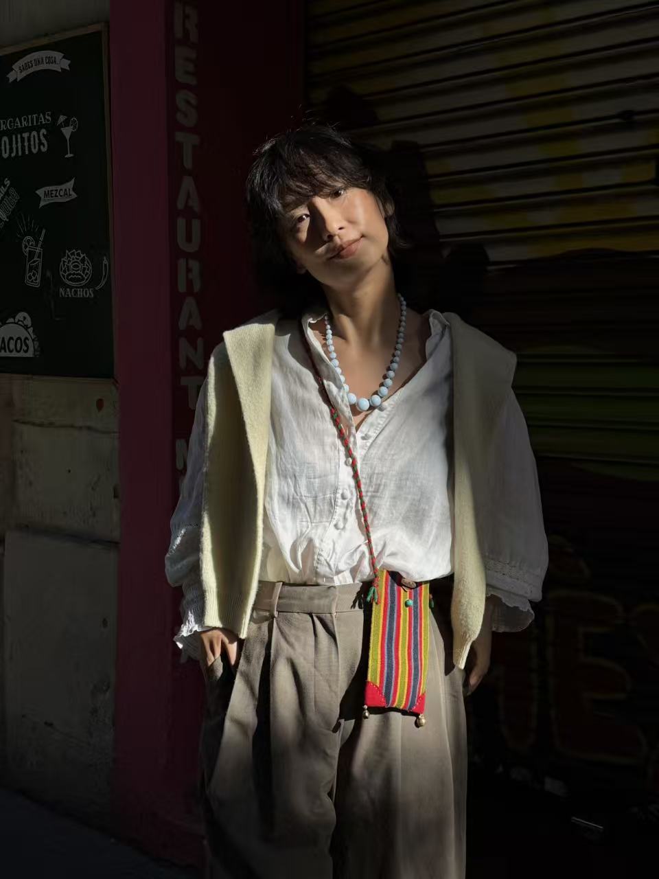 Yak hair handmade bag