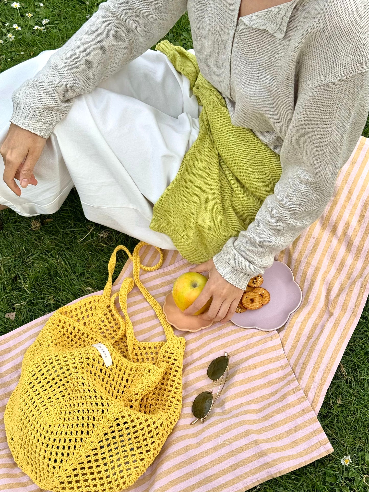 Knitted Tote Bag