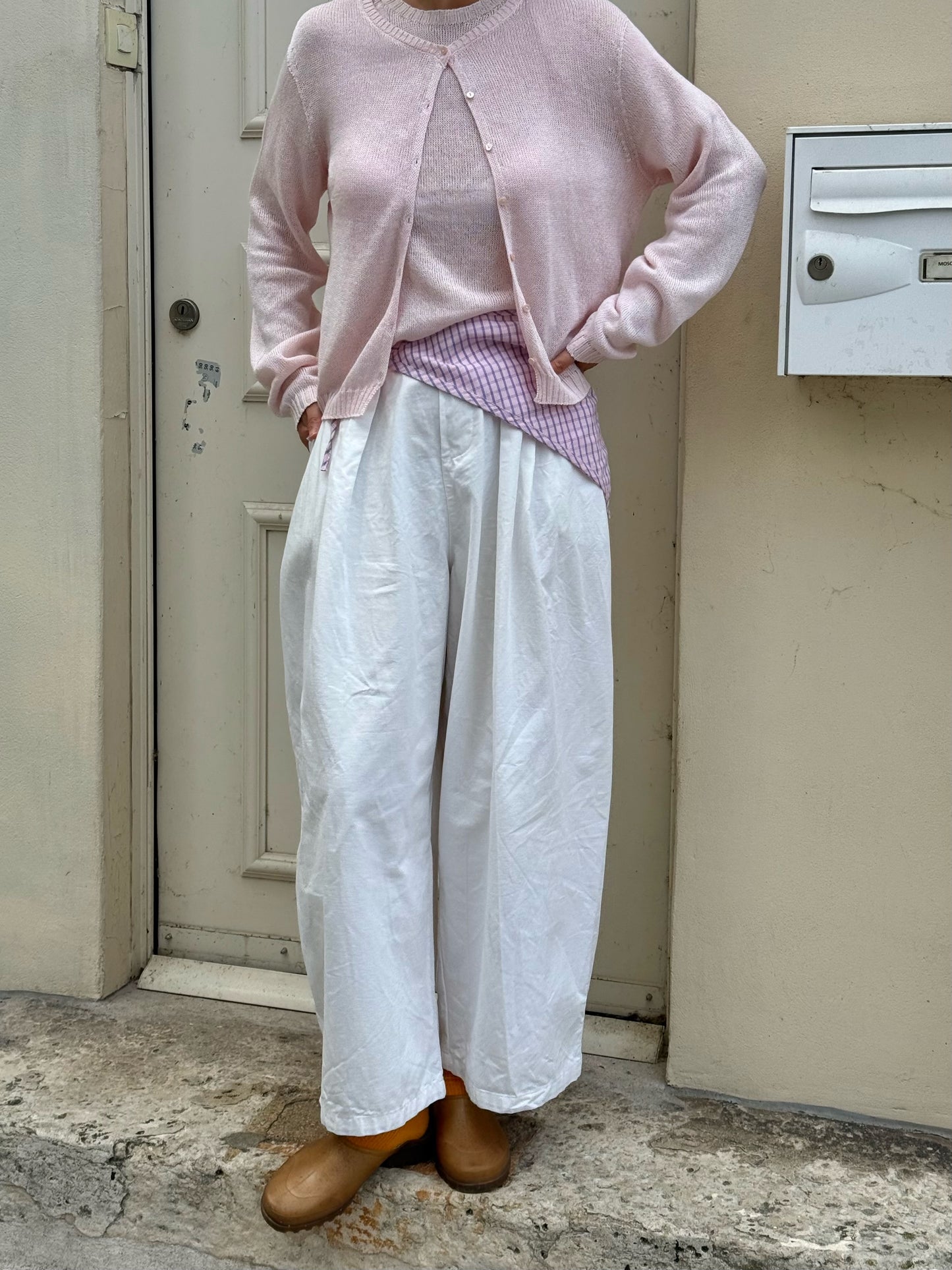 Paper-silk Lightknit Cardigan
