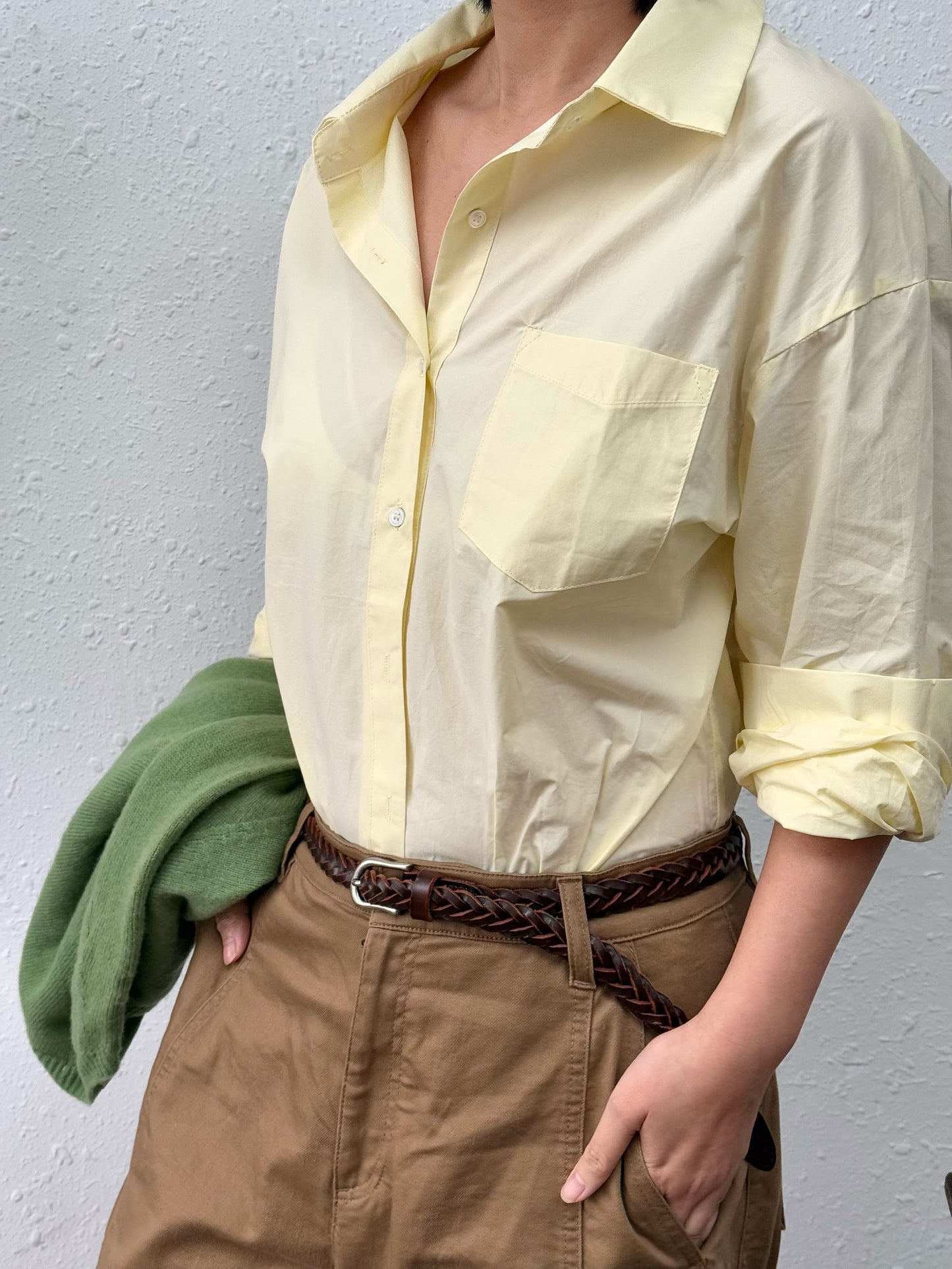 Light-cotton Oversized Shirt
