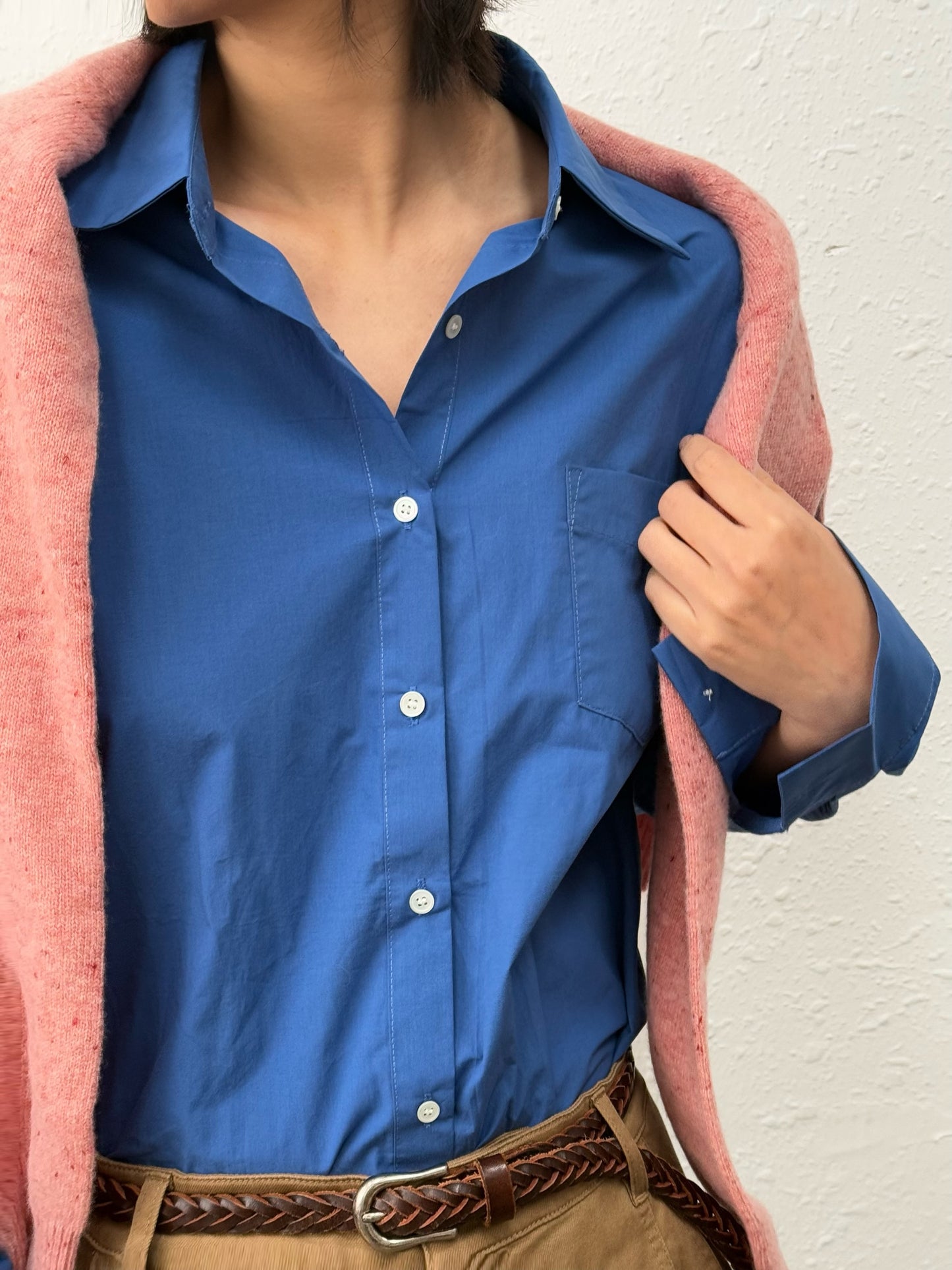 Light-cotton Oversized Shirt