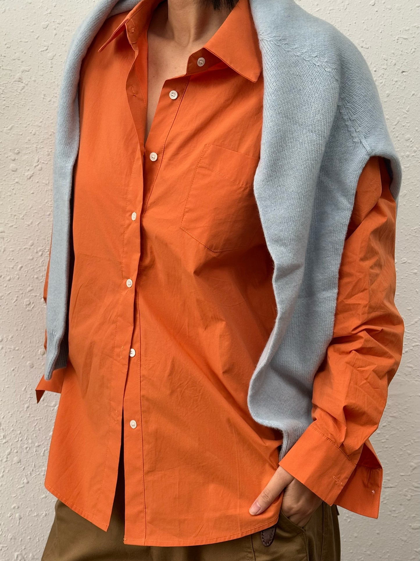 Light-cotton Oversized Shirt