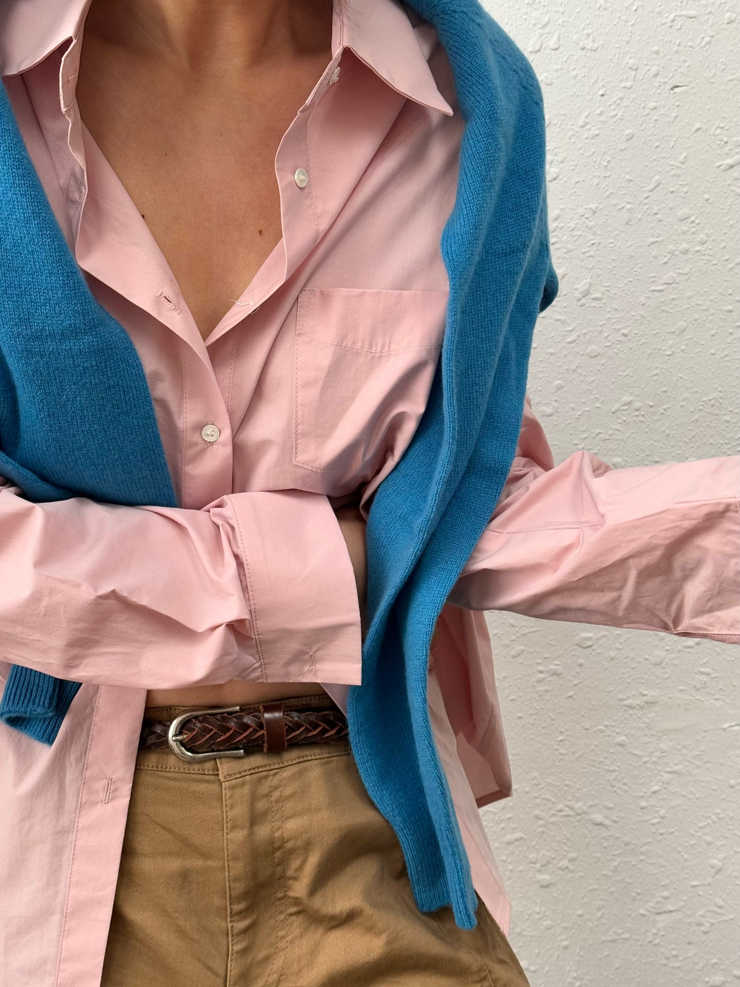 Light-cotton Oversized Shirt