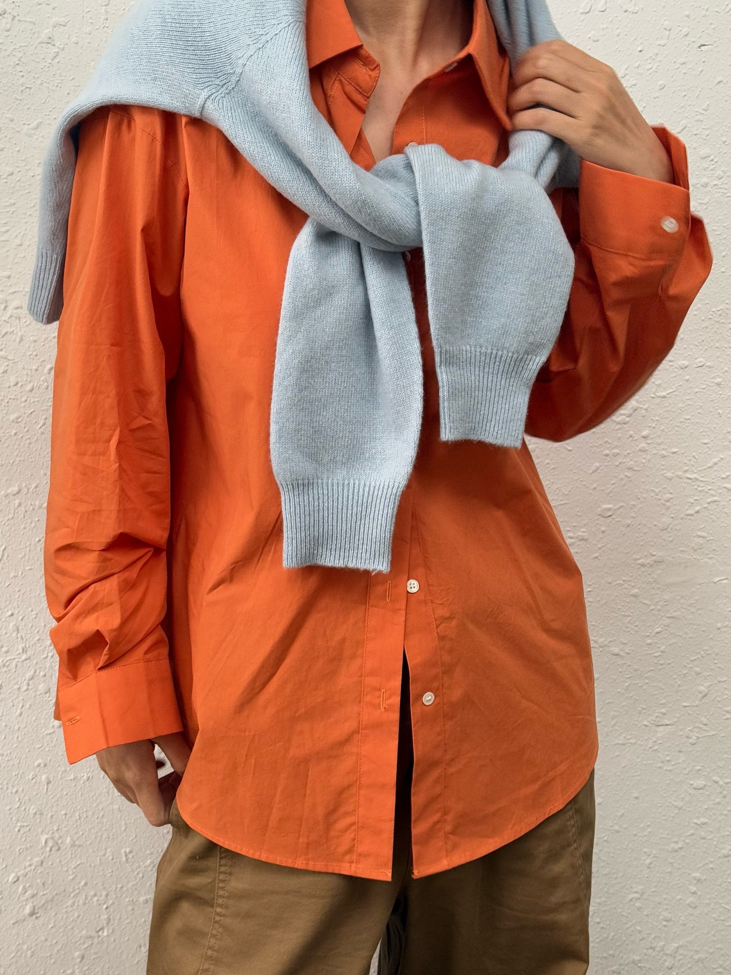 Light-cotton Oversized Shirt
