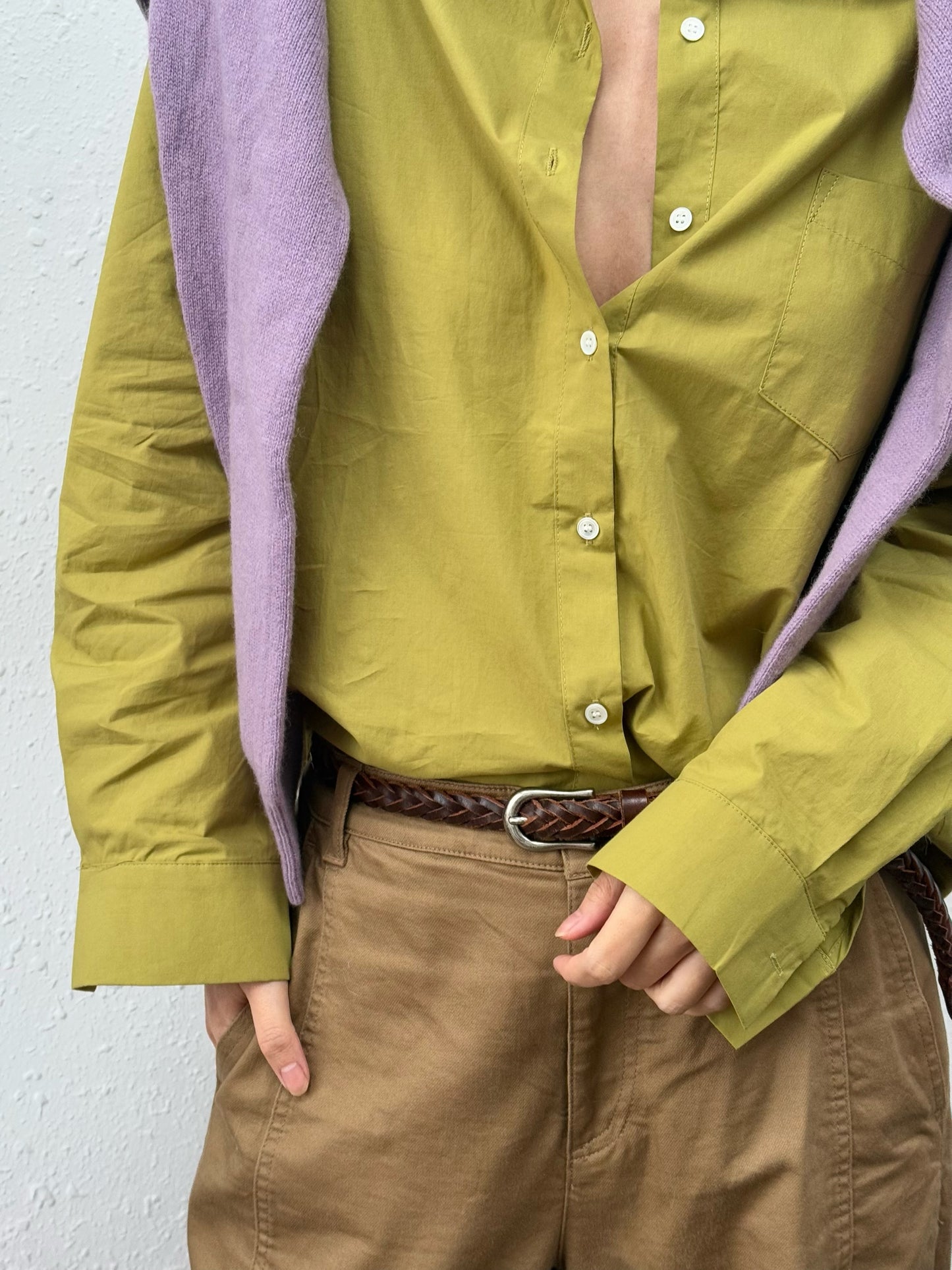 Light-cotton Oversized Shirt