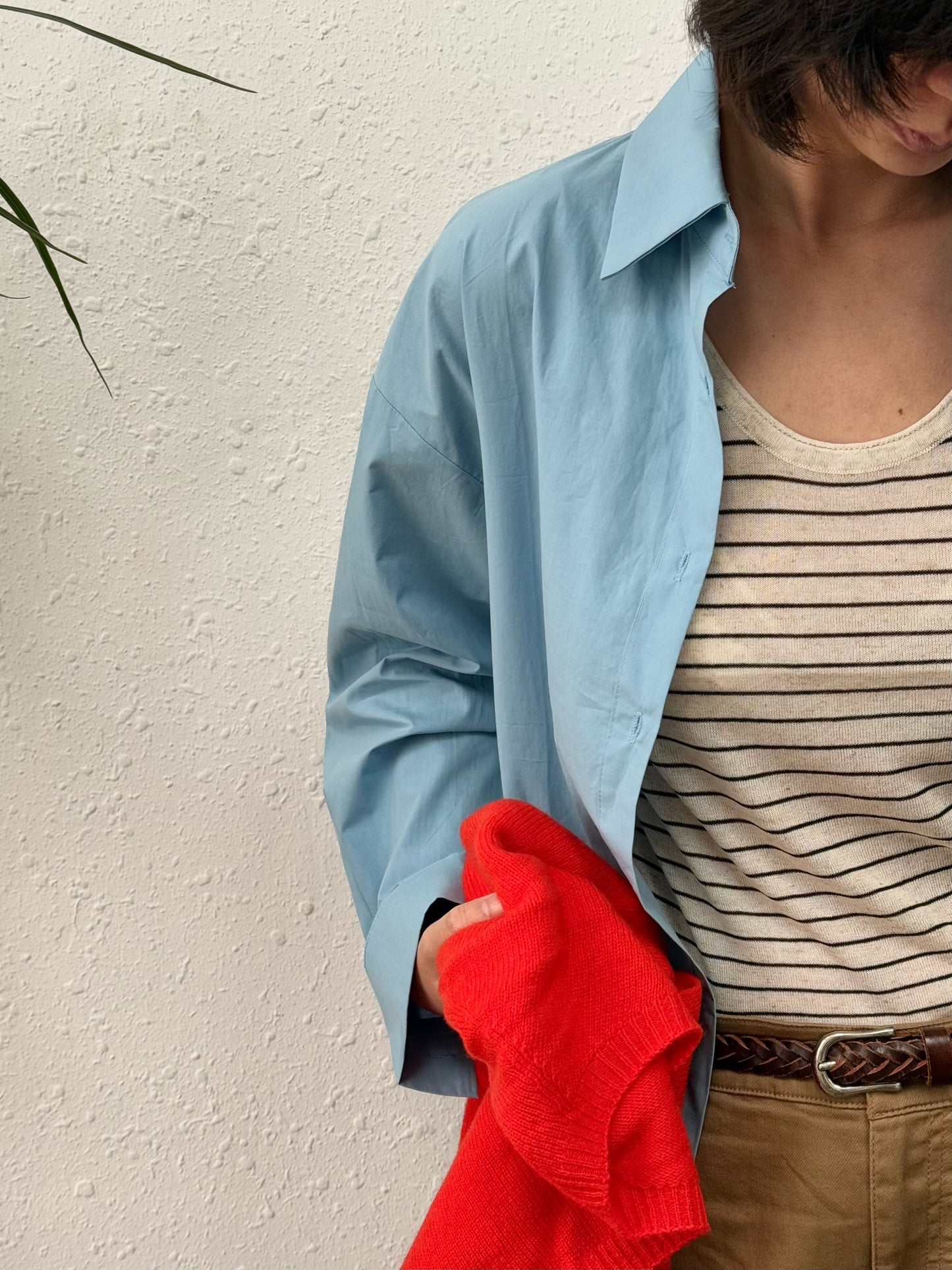 Light-cotton Oversized Shirt