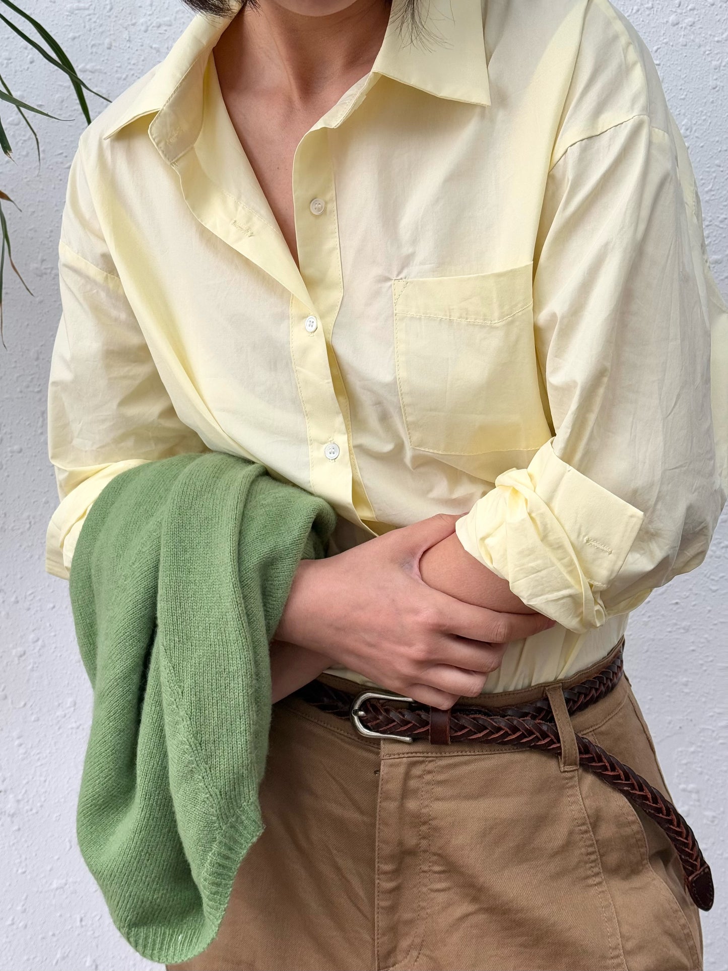 Light-cotton Oversized Shirt