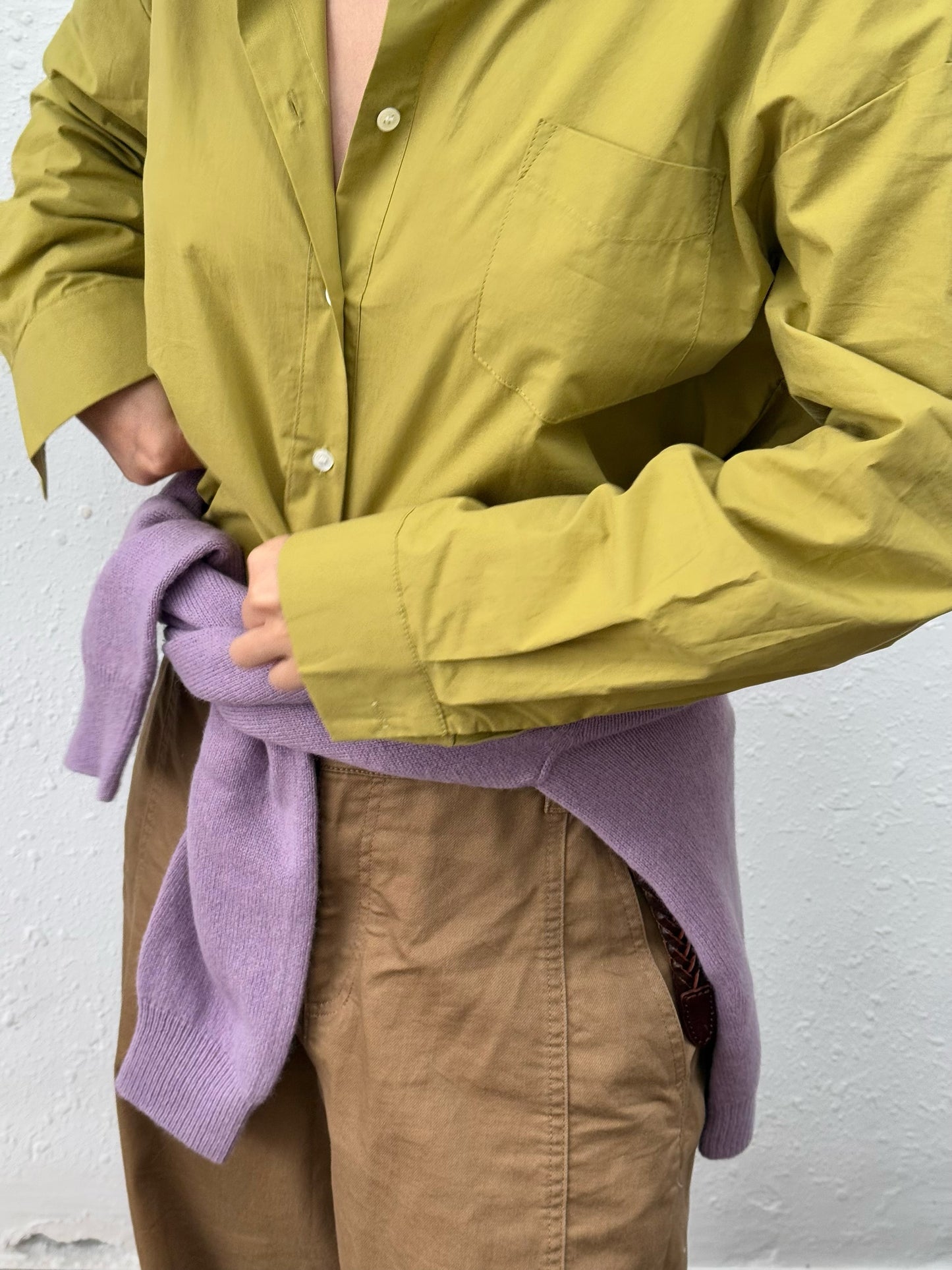 Light-cotton Oversized Shirt