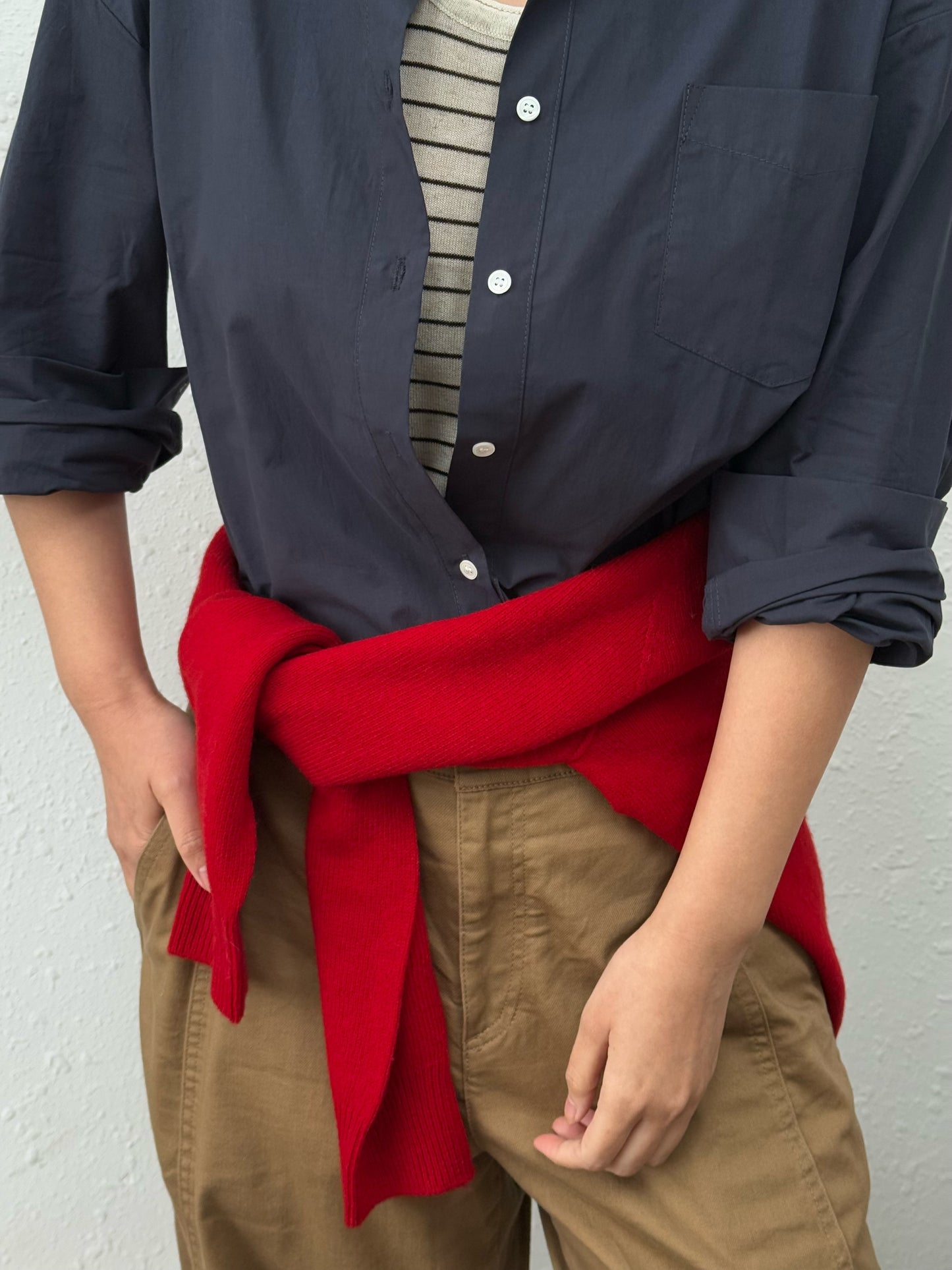 Light-cotton Oversized Shirt