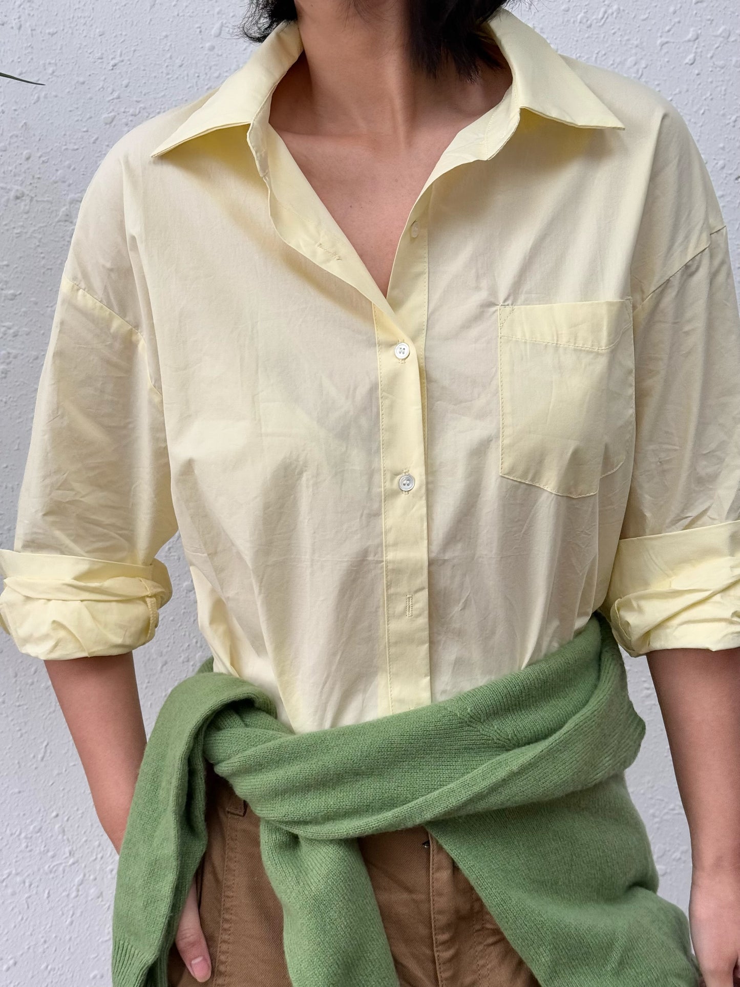 Light-cotton Oversized Shirt