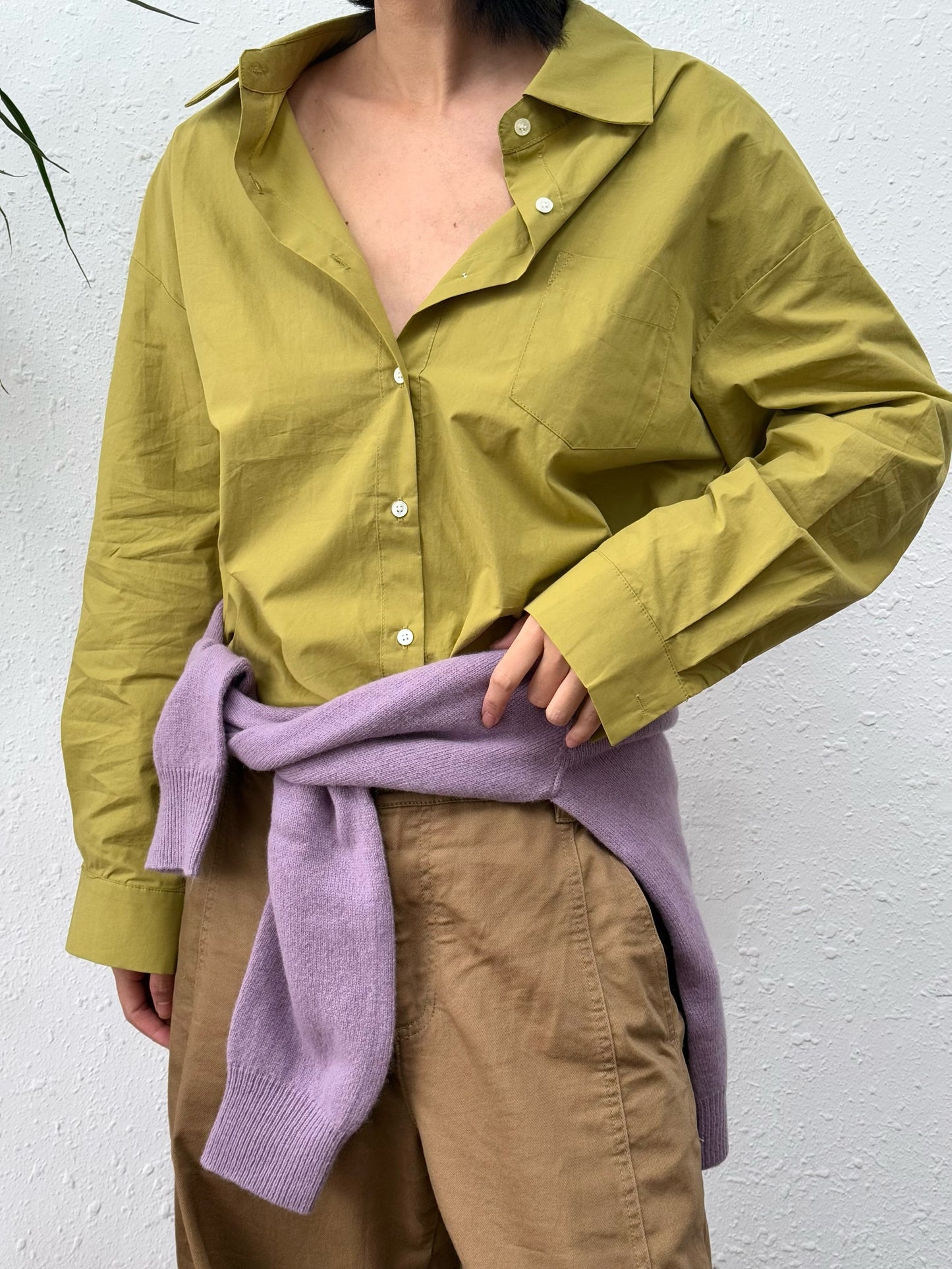 Light-cotton Oversized Shirt