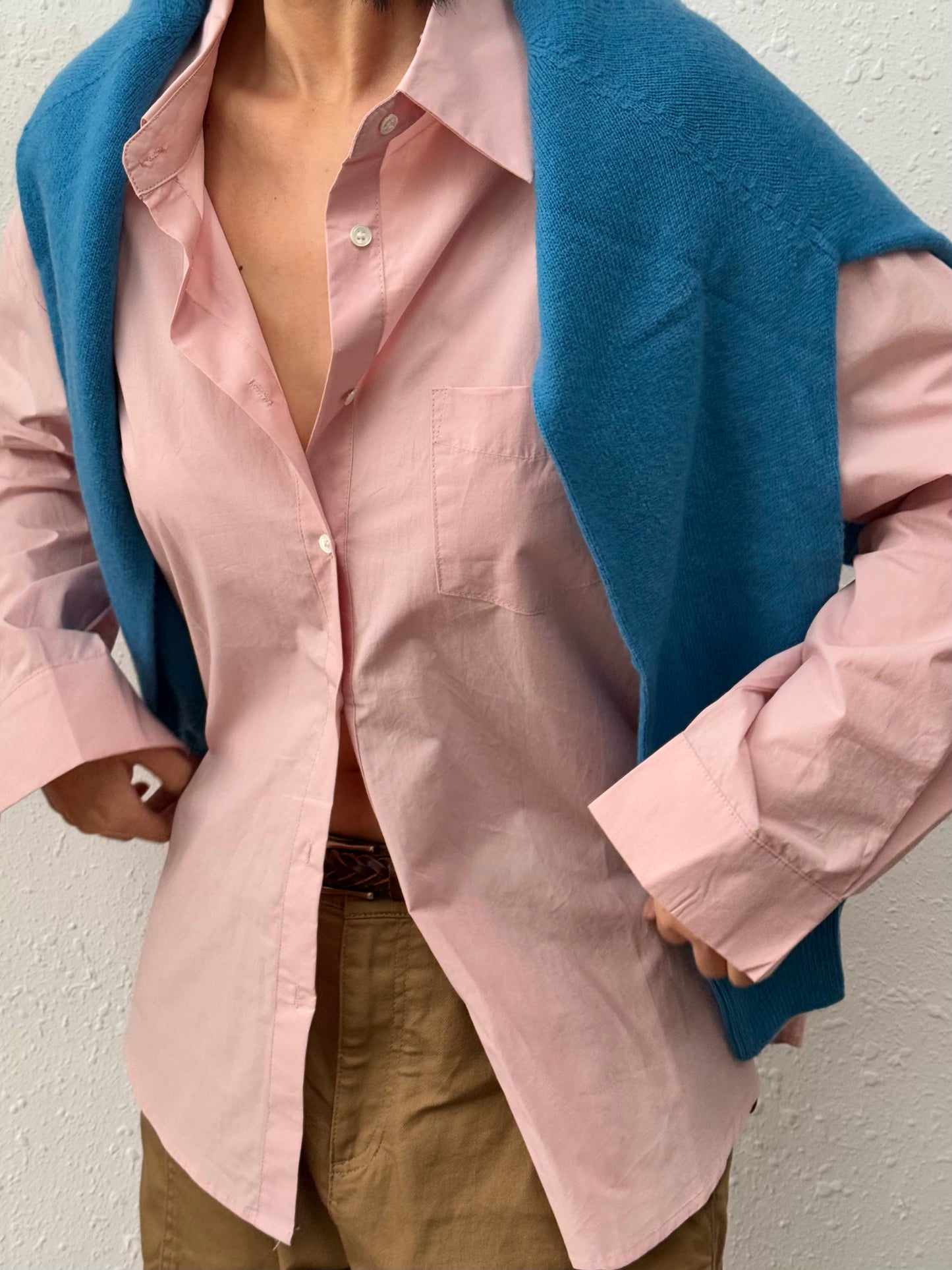 Light-cotton Oversized Shirt
