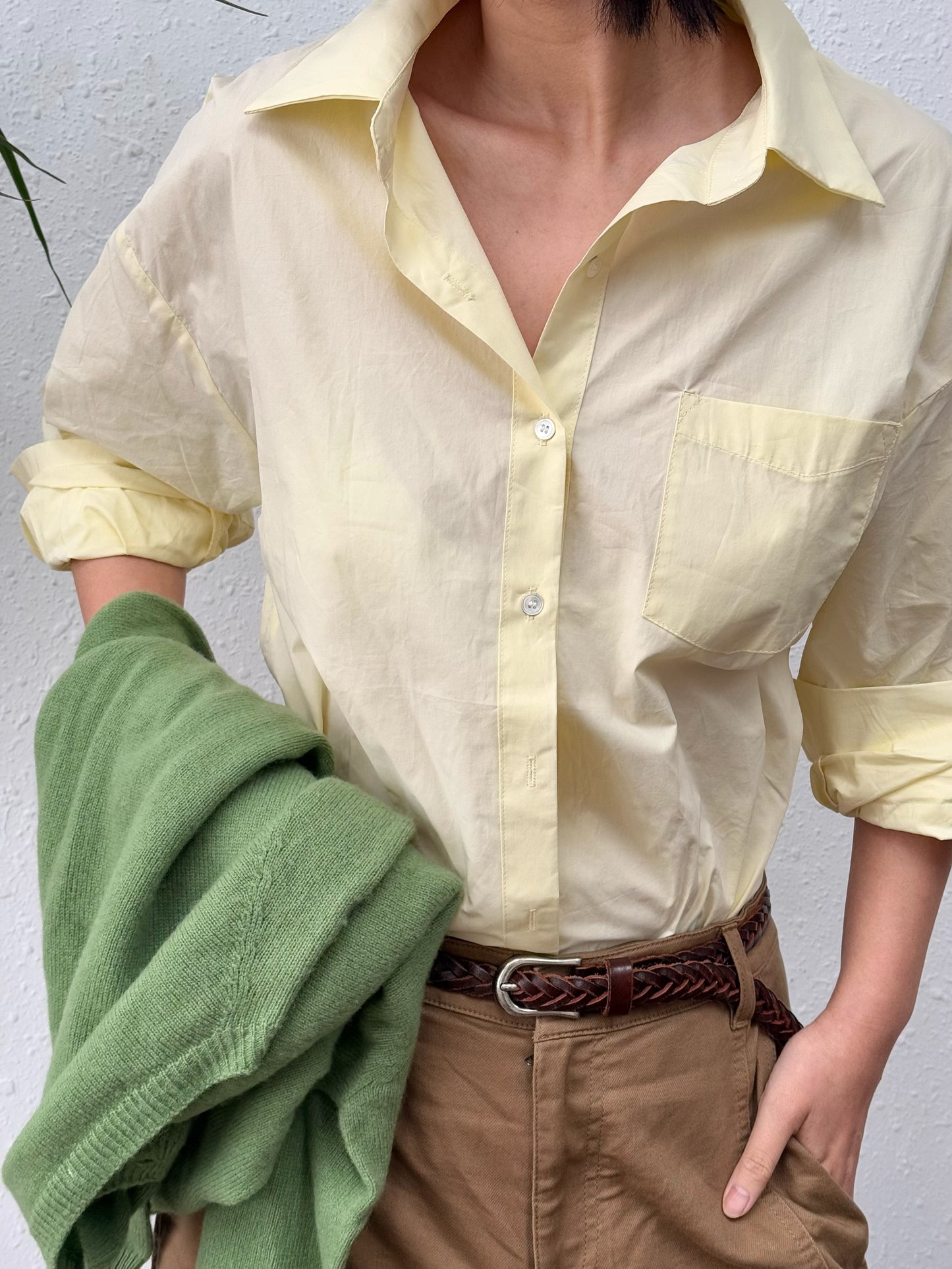 Light-cotton Oversized Shirt