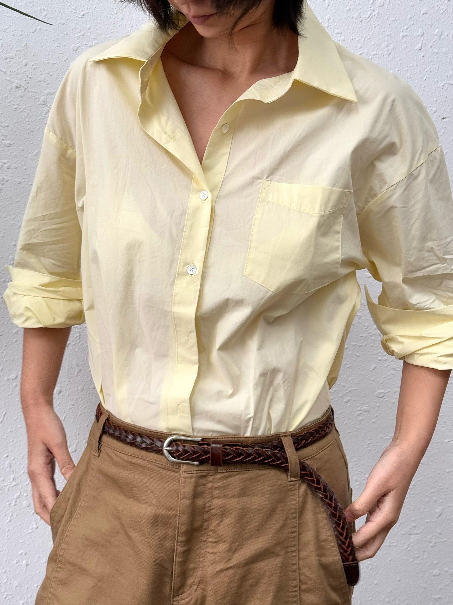 Light-cotton Oversized Shirt