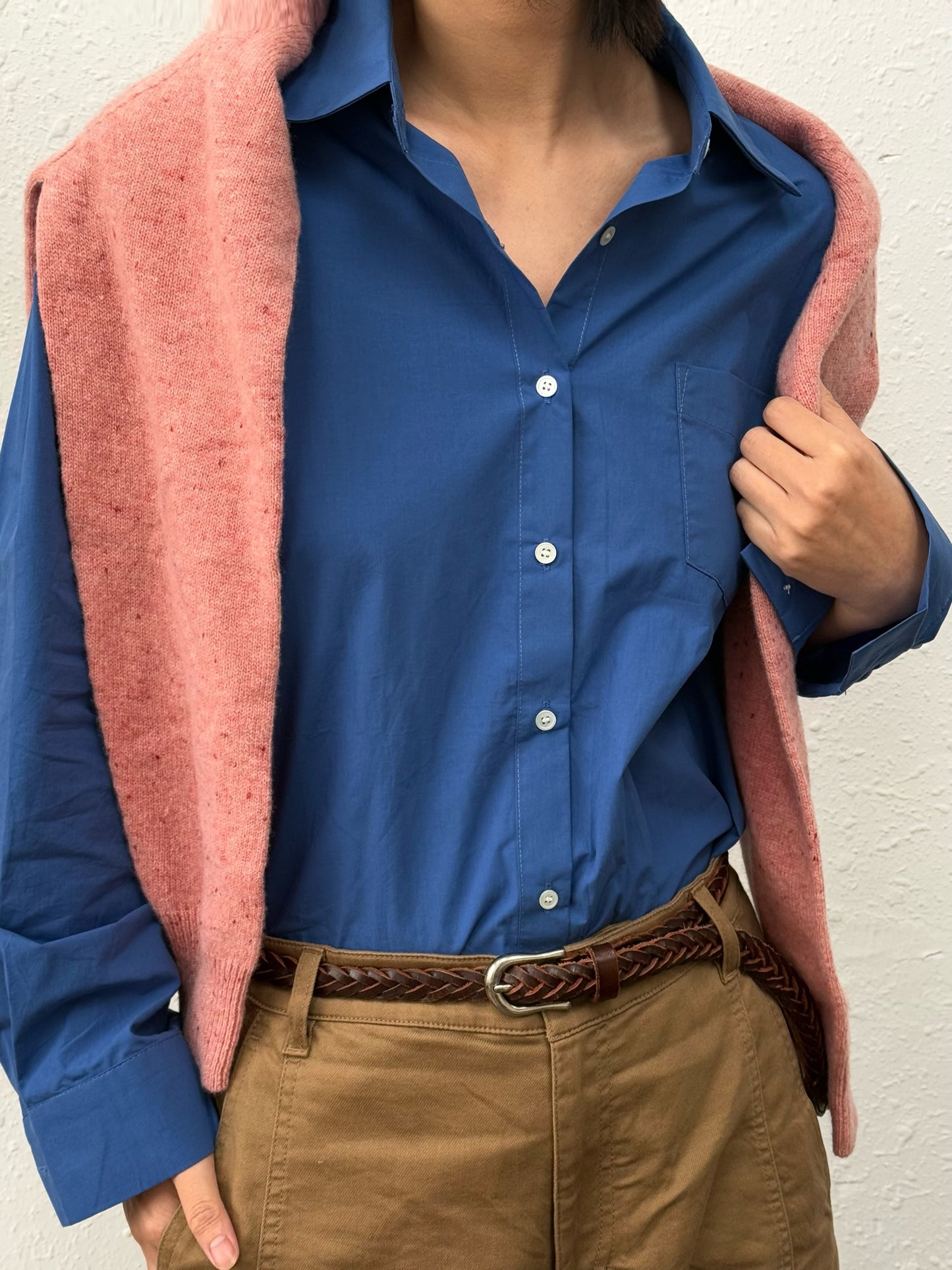 Light-cotton Oversized Shirt