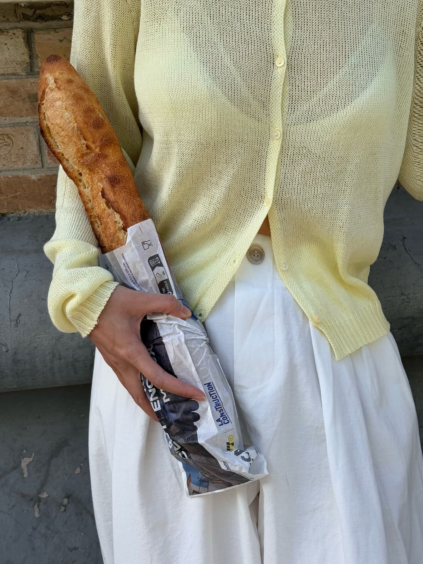 Paper-silk knitwear cardigan