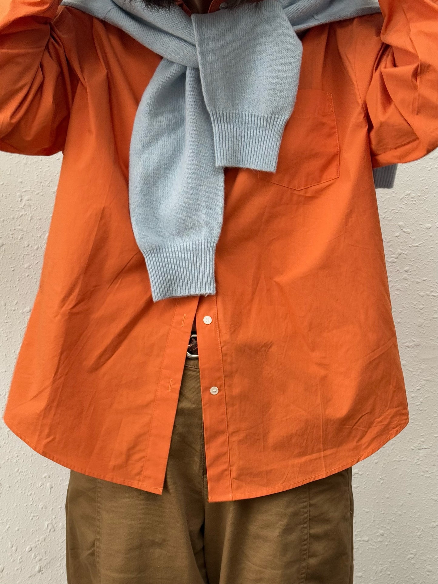 Light-cotton Oversized Shirt