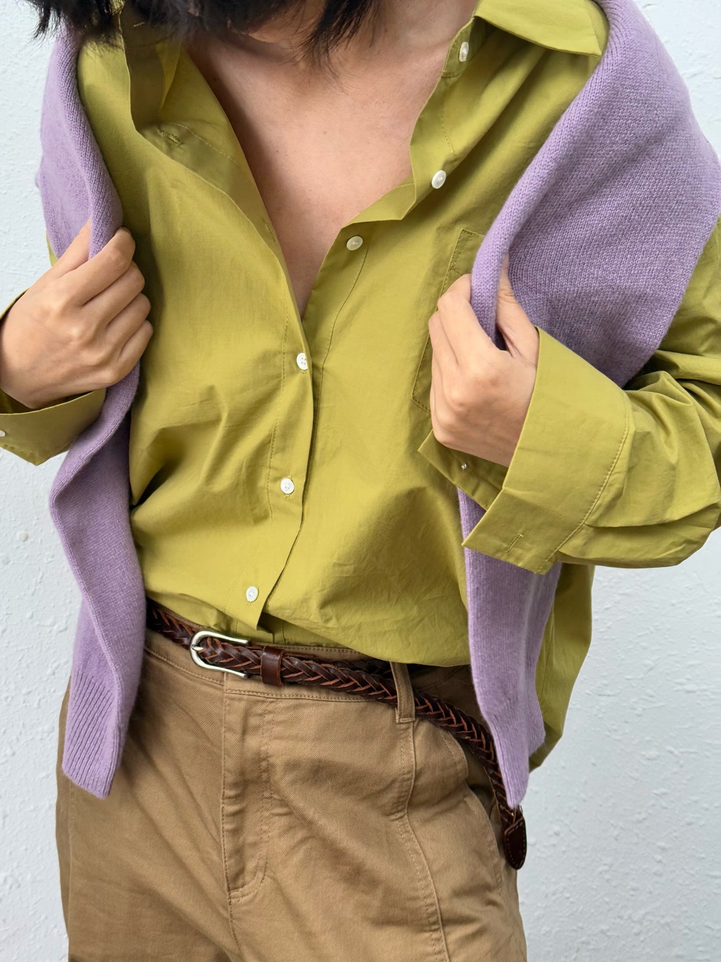 Light-cotton Oversized Shirt
