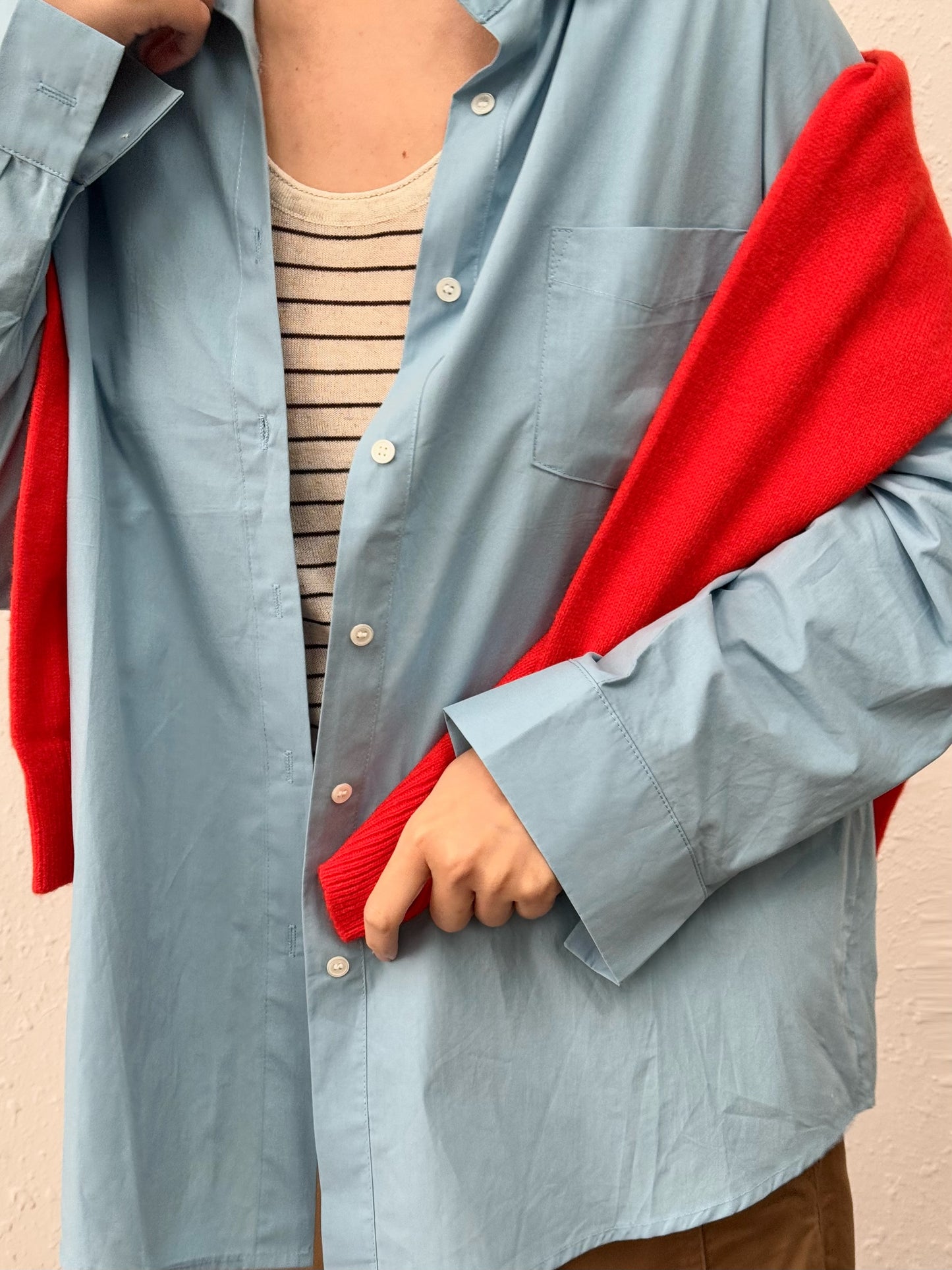 Light-cotton Oversized Shirt