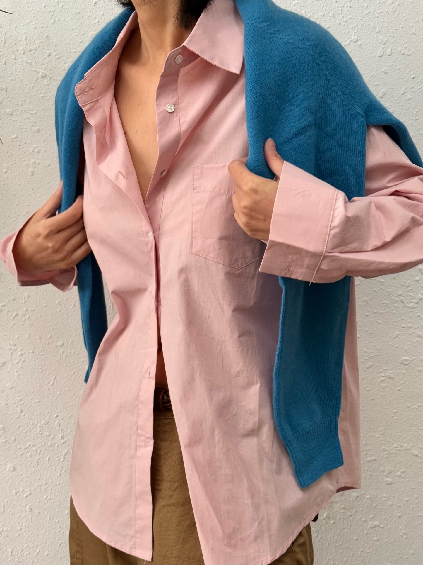 Light-cotton Oversized Shirt